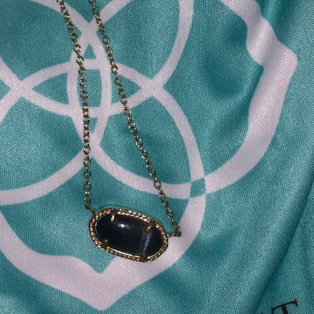 Black and Grey Kendra Scott Necklace